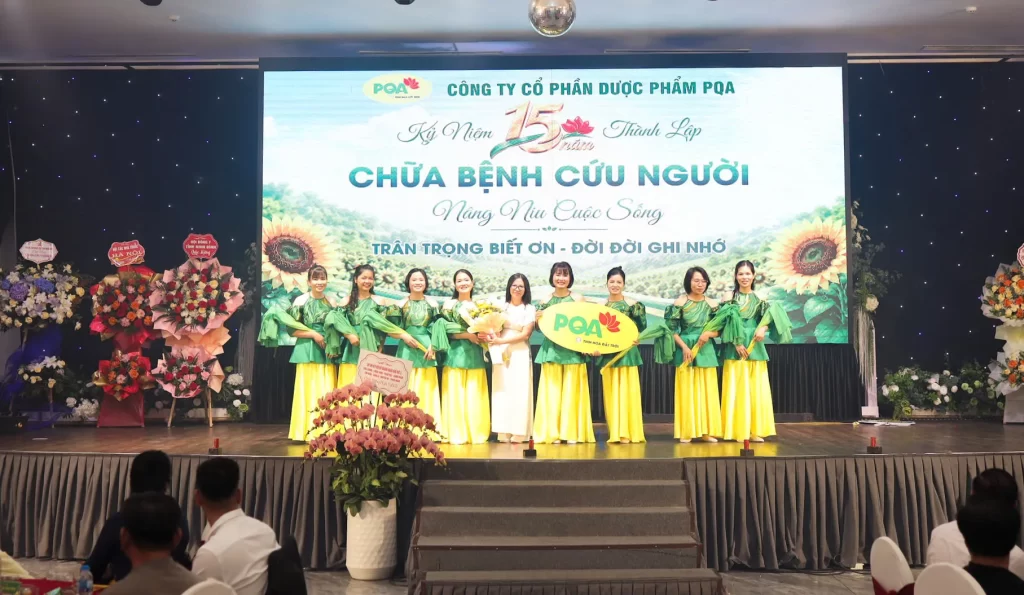 Kỷ niệm 15 năm thành lập công ty cổ phần dược phẩm PQA