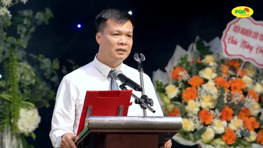 PGS. TS Vũ Đức Lợi phát biểu tại lễ kỷ niệm 15 năm